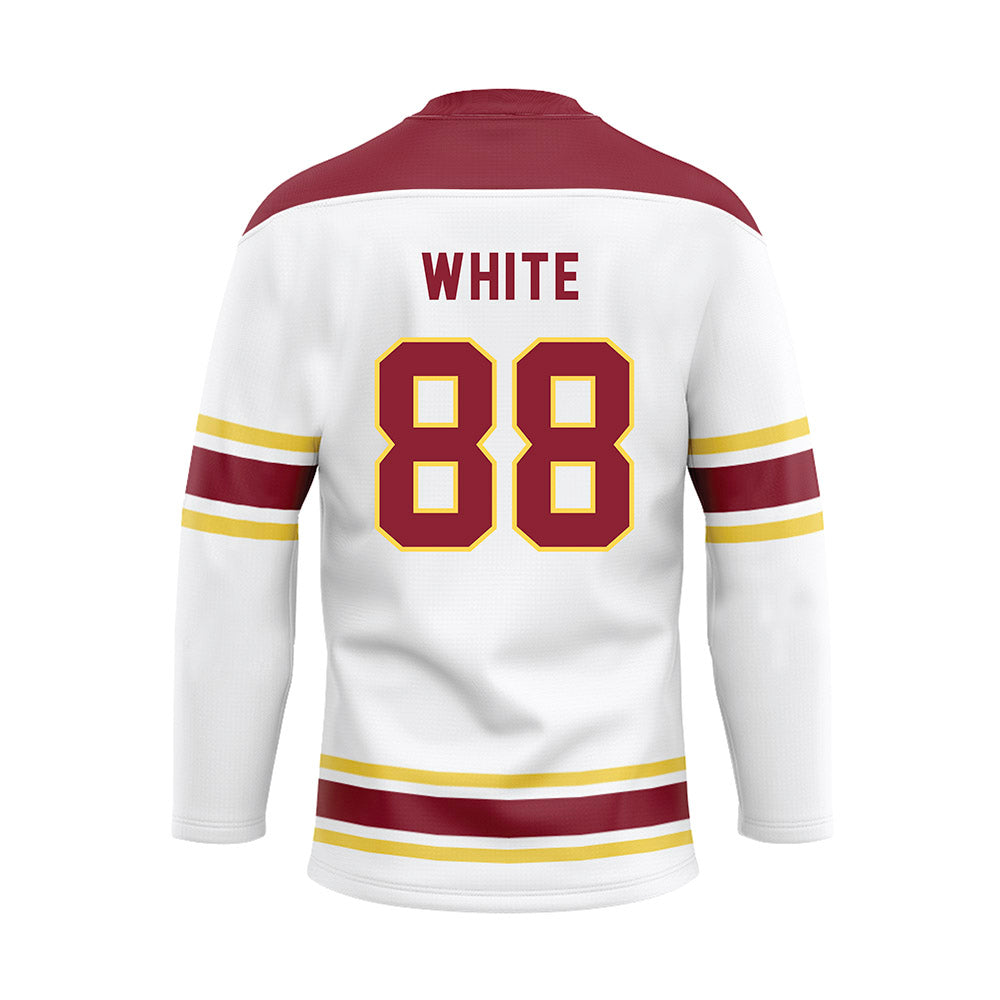 NSU - NCAA Football : Cooper White - Hockey Jersey-1