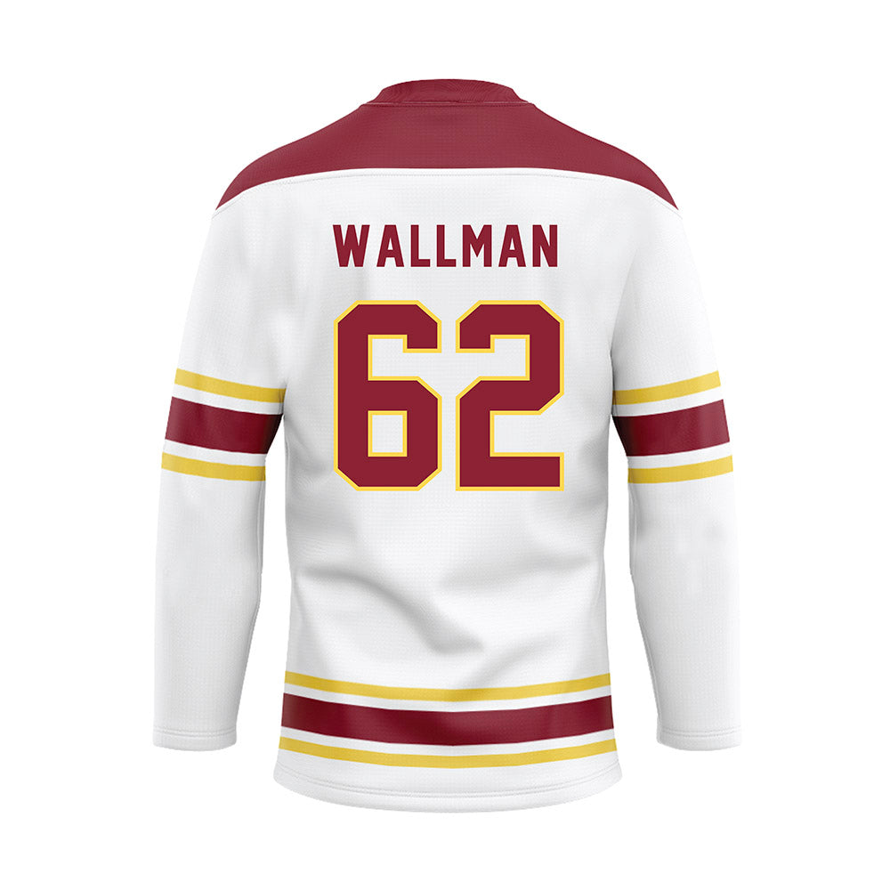NSU - NCAA Football : Conner Wallman - Hockey Jersey-1