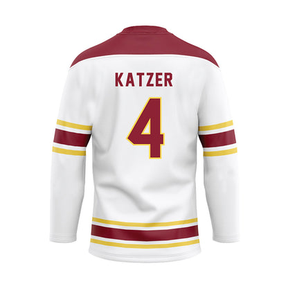 NSU - NCAA Football : Boston Katzer - Hockey Jersey-1