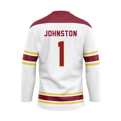 NSU - NCAA Football : Kiyon Johnston - Hockey Jersey-1