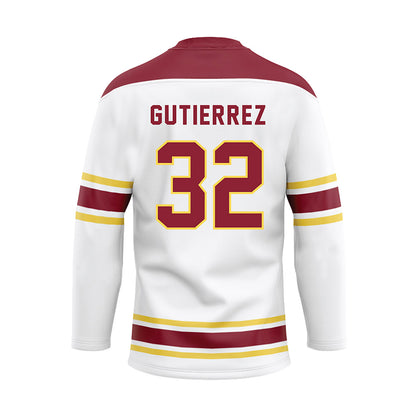 NSU - NCAA Football : Gabe Gutierrez - Hockey Jersey-1