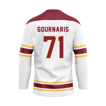 NSU - NCAA Football : Jayden Gournaris - Hockey Jersey-1