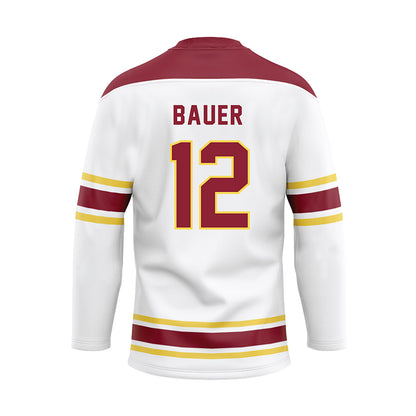 NSU - NCAA Football : Israel Bauer - Hockey Jersey-1