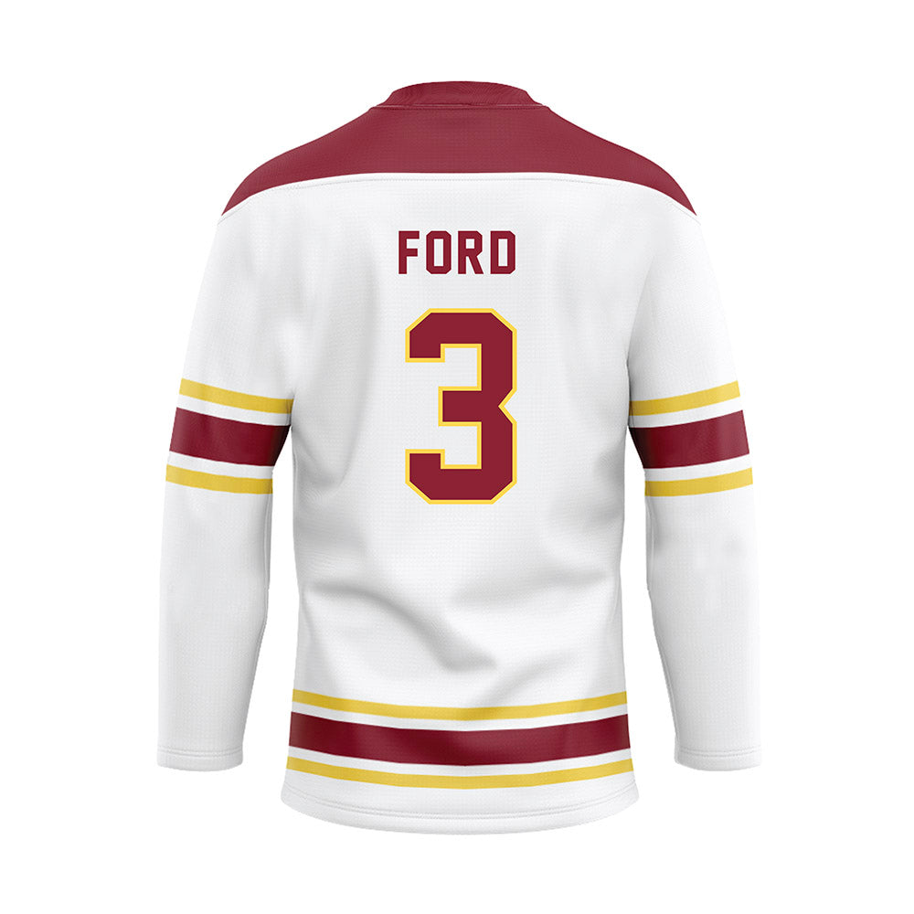 NSU - NCAA Football : Jacob Ford - Hockey Jersey-1