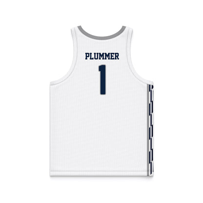 UNF - NCAA Men's Basketball : BJ Plummer - White Basketball Jersey-1