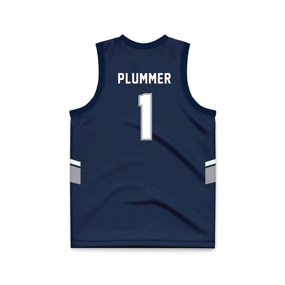 UNF - NCAA Men's Basketball : BJ Plummer - Blue Basketball Jersey-1