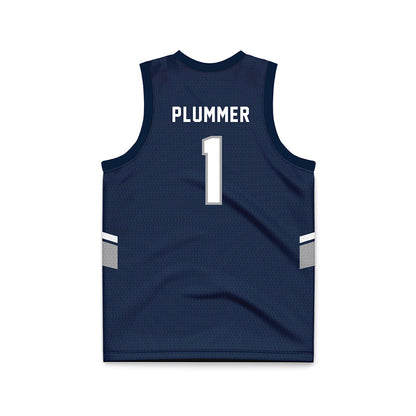 UNF - NCAA Men's Basketball : BJ Plummer - Blue Basketball Jersey-1