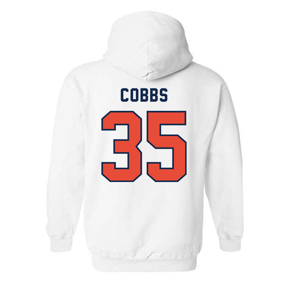 Illinois - NCAA Football : Kaedyn Cobbs - Classsic Shersey Hooded Sweatshirt-1