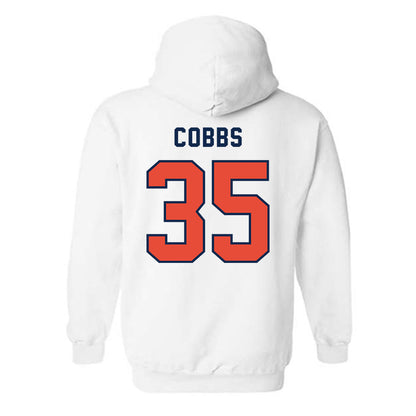 Illinois - NCAA Football : Kaedyn Cobbs - Classsic Shersey Hooded Sweatshirt-1