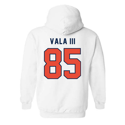 Illinois - NCAA Football : Will Vala III - Classsic Shersey Hooded Sweatshirt-1