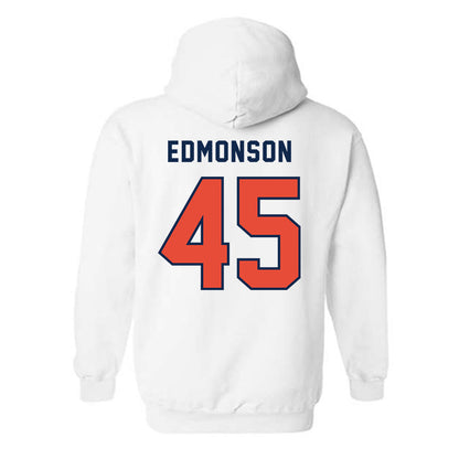 Illinois - NCAA Football : Robert Edmonson - Classsic Shersey Hooded Sweatshirt-1