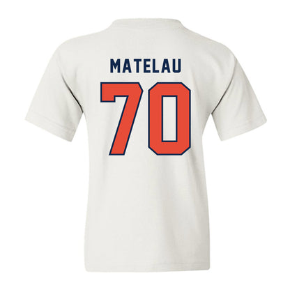 Illinois - NCAA Football : Maika Matelau - Classsic Shersey Youth T-Shirt-1