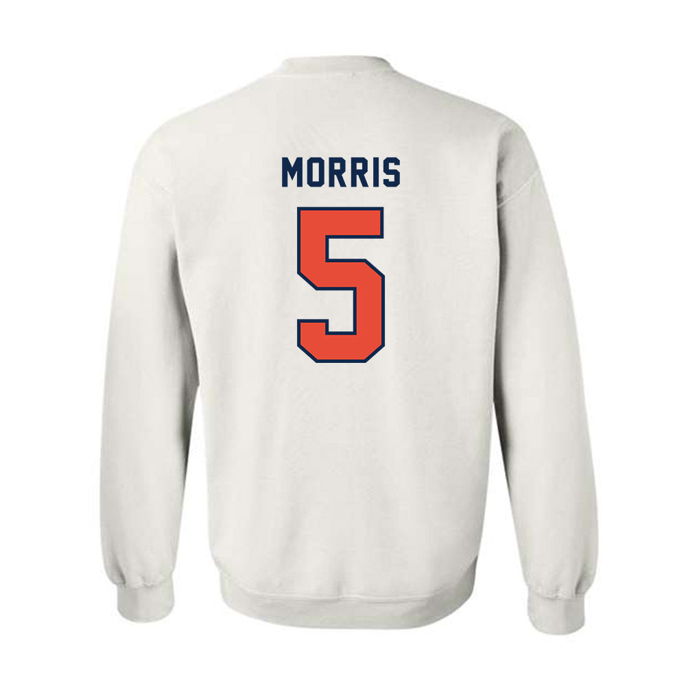 Illinois - NCAA Football : Jakwon Morris - Classsic Shersey Crewneck Sweatshirt-1