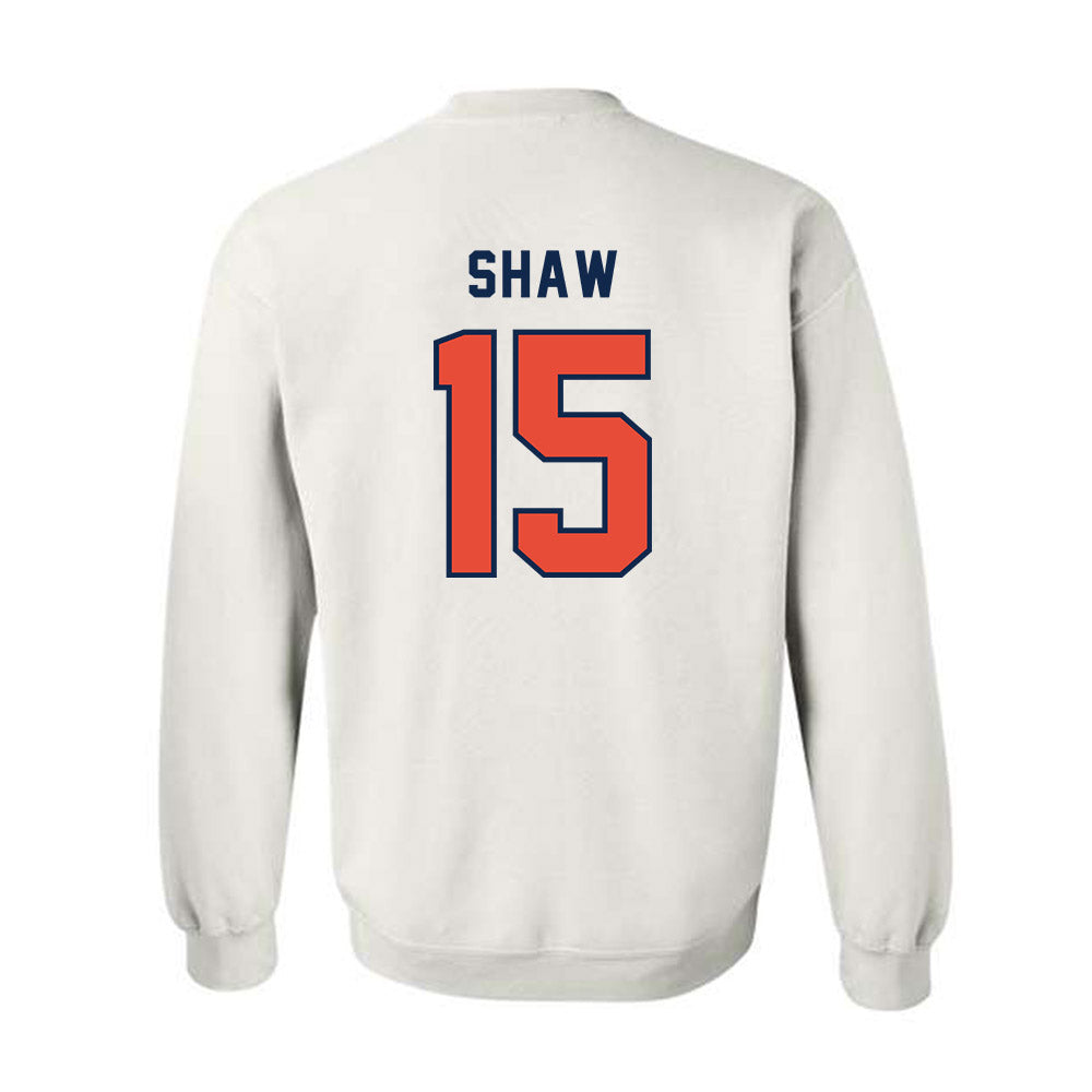 Illinois - NCAA Football : Kingston Shaw - Classsic Shersey Crewneck Sweatshirt-1