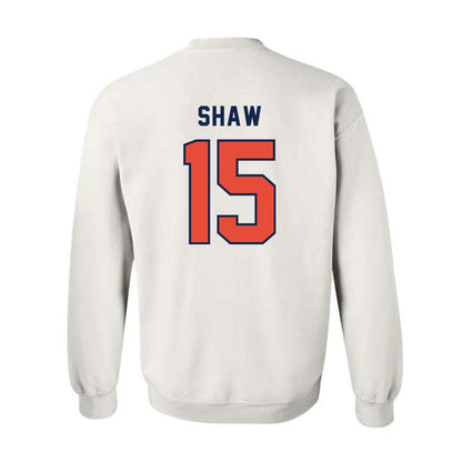 Illinois - NCAA Football : Kingston Shaw - Classsic Shersey Crewneck Sweatshirt-1