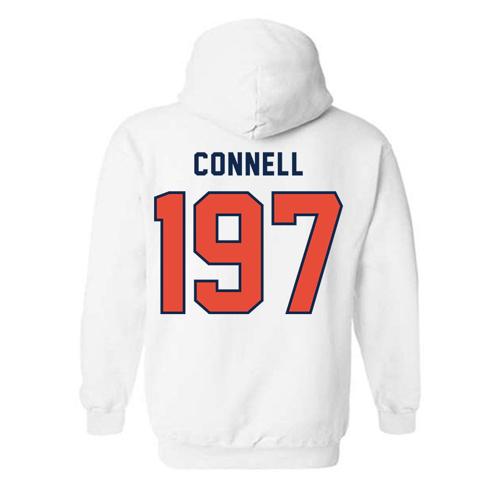 Illinois - NCAA Wrestling : Dylan Connell - Classsic Shersey Hooded Sweatshirt-1