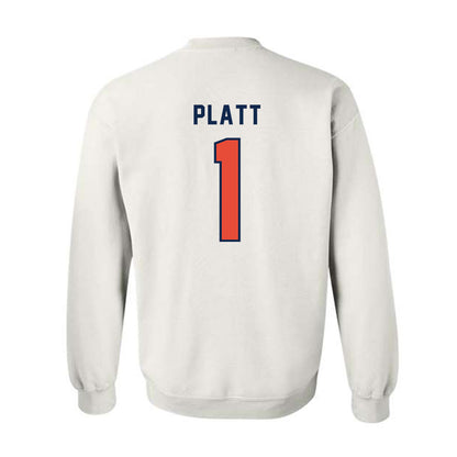 Illinois - NCAA Football : Jayshon Platt - Classsic Shersey Crewneck Sweatshirt-1