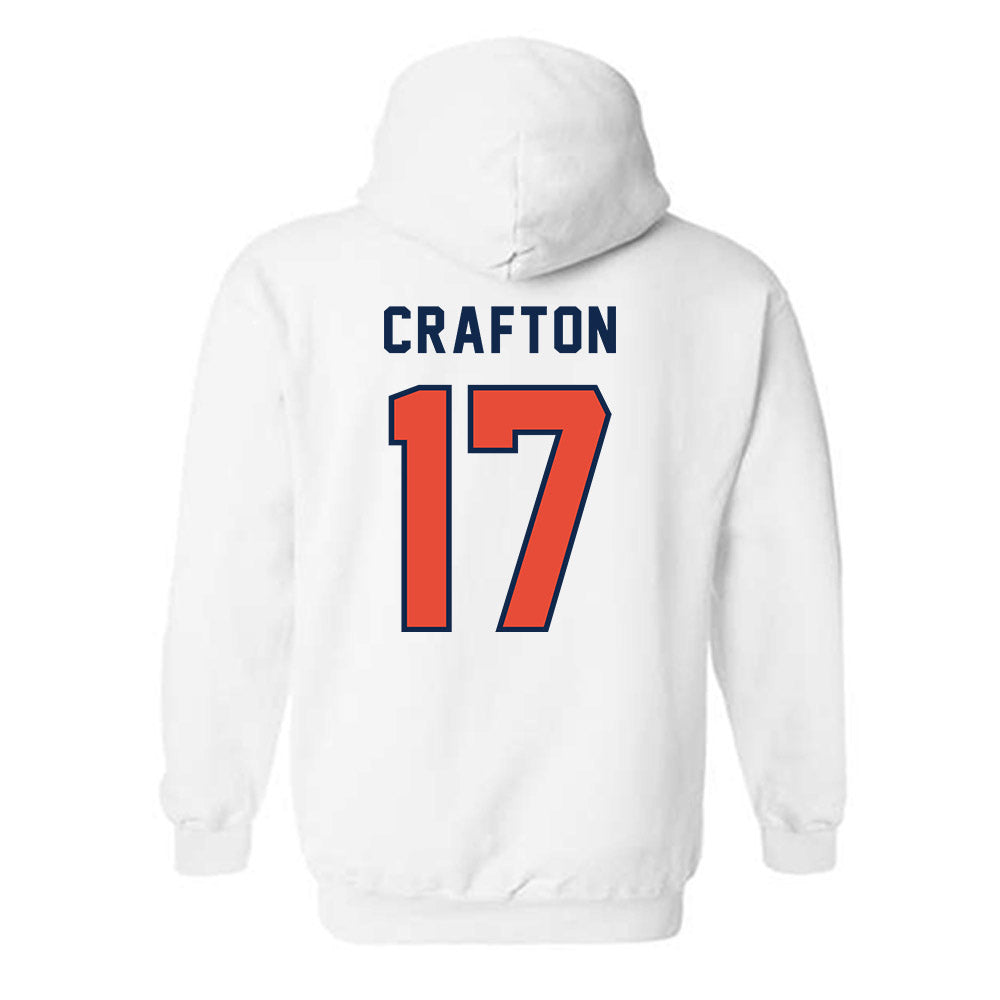 Illinois - NCAA Baseball : Cole Crafton - Classsic Shersey Hooded Sweatshirt-1