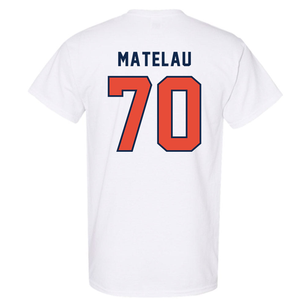 Illinois - NCAA Football : Maika Matelau - Classsic Shersey T-Shirt-1