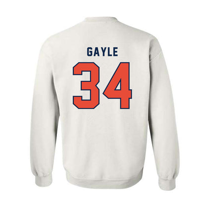 Illinois - NCAA Football : Erik Gayle - Classsic Shersey Crewneck Sweatshirt-1