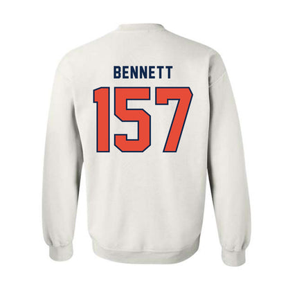Illinois - NCAA Wrestling : Ryan Bennett - Classsic Shersey Crewneck Sweatshirt-1