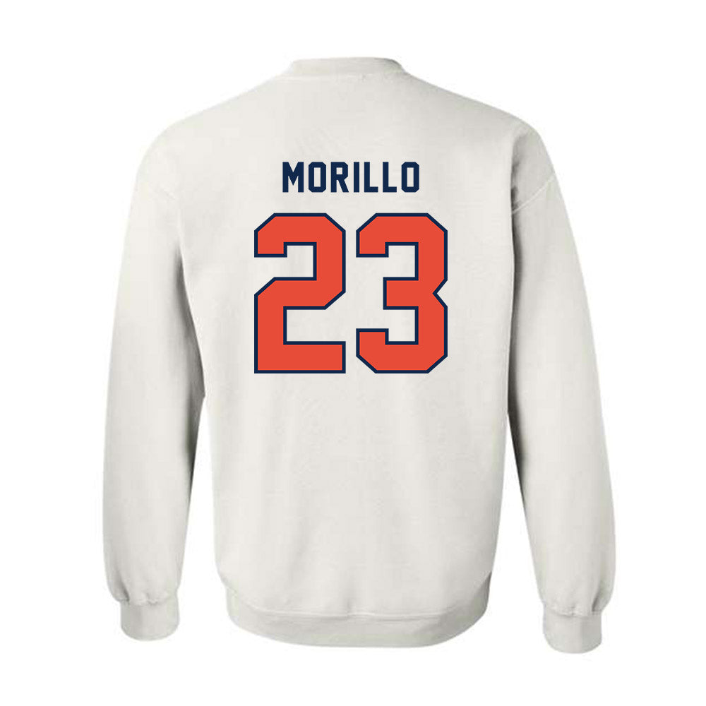 Illinois - NCAA Men's Basketball : Lucas Morillo - Classsic Shersey Crewneck Sweatshirt-1