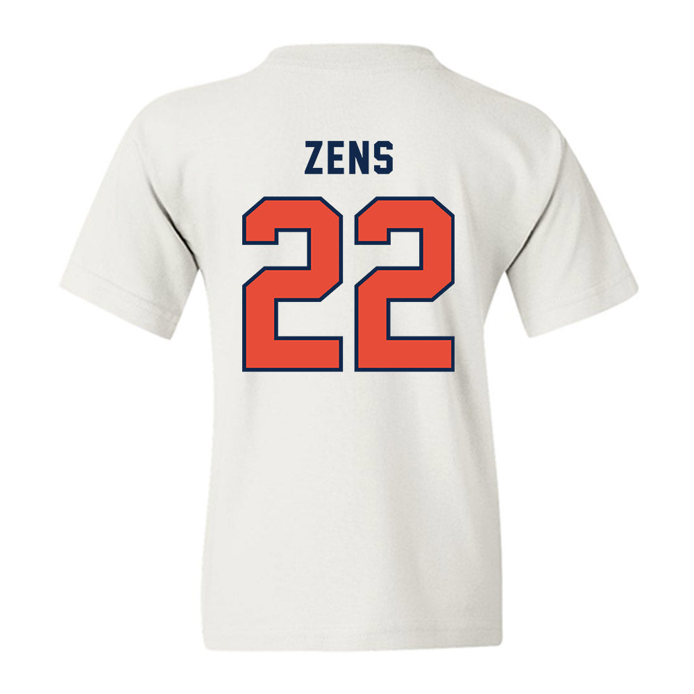 Illinois - NCAA Men's Basketball : Zavier Zens - Classsic Shersey Youth T-Shirt-1