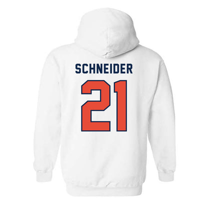 Illinois - NCAA Women's Soccer : Myra Schneider - Classsic Shersey Hooded Sweatshirt-1