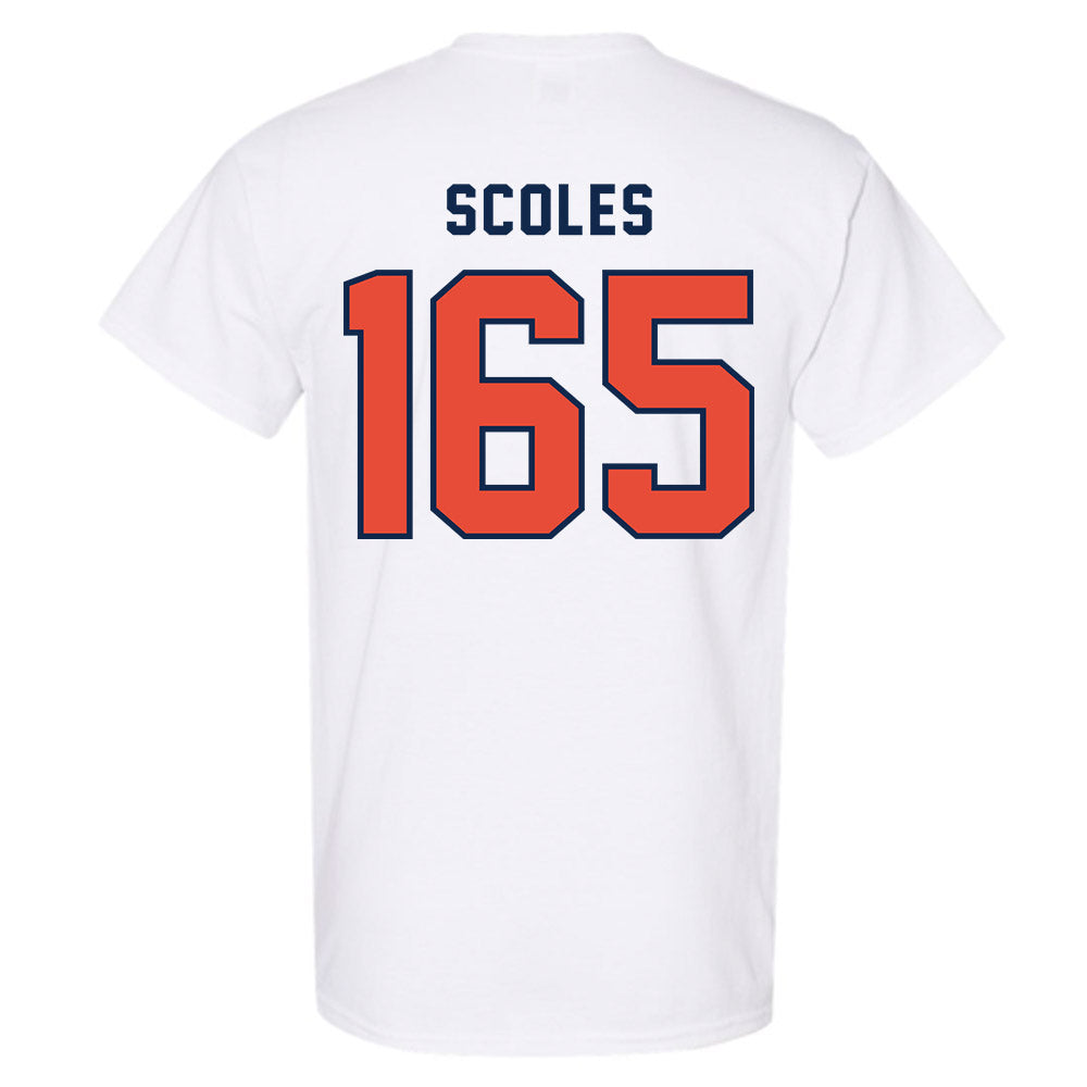 Illinois - NCAA Wrestling : Braeden Scoles - Classsic Shersey T-Shirt-1
