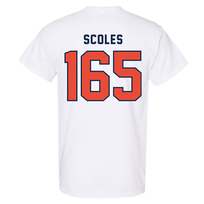 Illinois - NCAA Wrestling : Braeden Scoles - Classsic Shersey T-Shirt-1