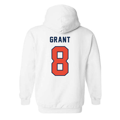 Illinois - NCAA Football : Davon Grant - Classsic Shersey Hooded Sweatshirt-1