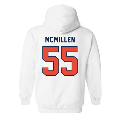 Illinois - NCAA Football : TJ McMillen - Classsic Shersey Hooded Sweatshirt-1
