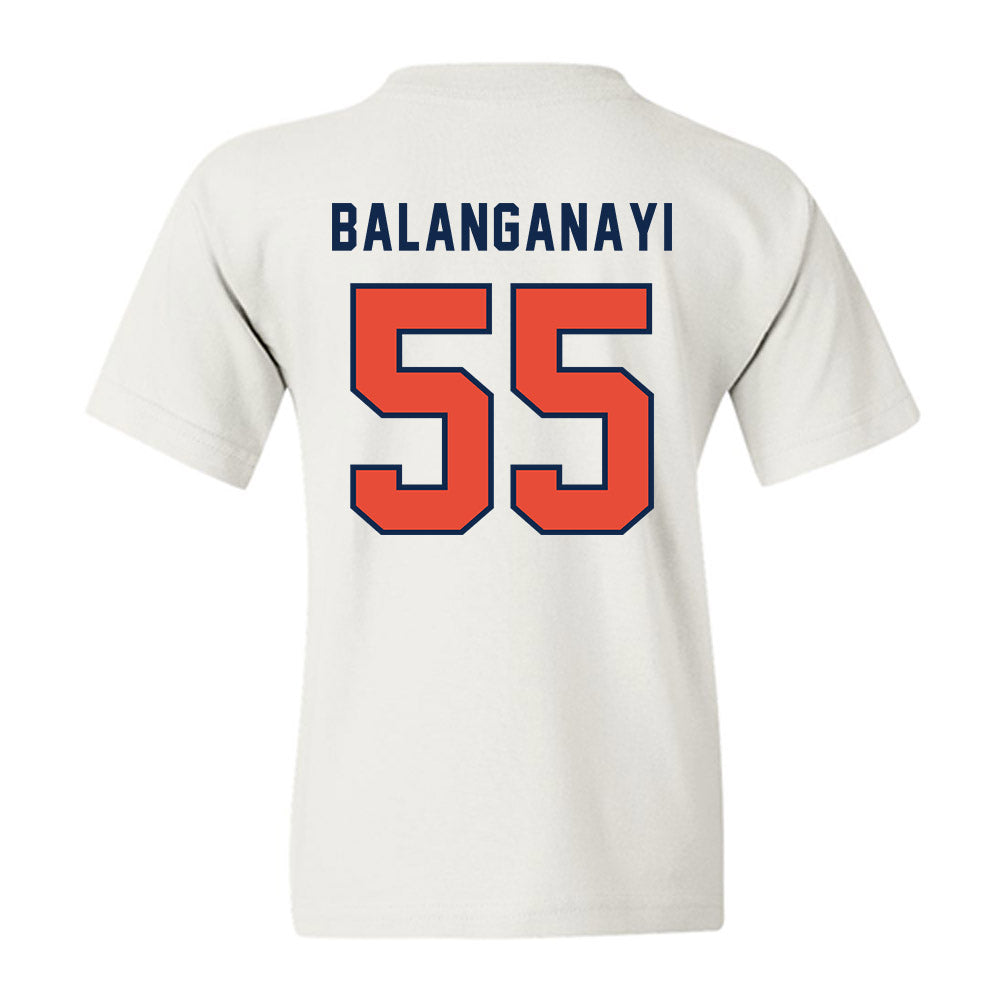 Illinois - NCAA Football : Tony Balanganayi - Classsic Shersey Youth T-Shirt-1