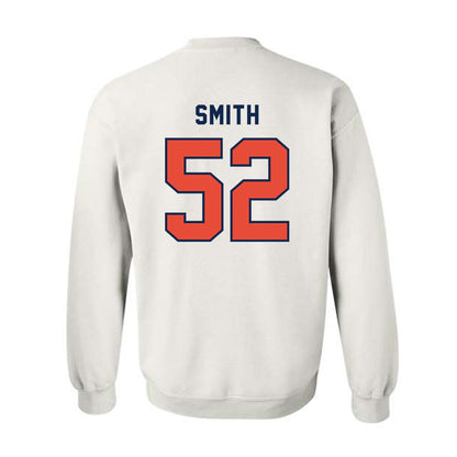 Illinois - NCAA Football : Champ Smith - Classsic Shersey Crewneck Sweatshirt-1