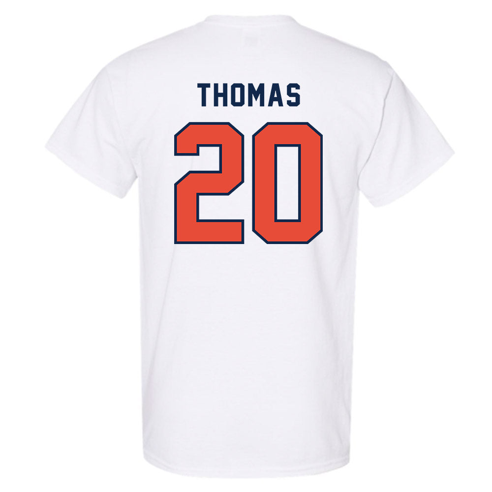 Illinois - NCAA Football : Almirian Thomas - Classsic Shersey T-Shirt-1