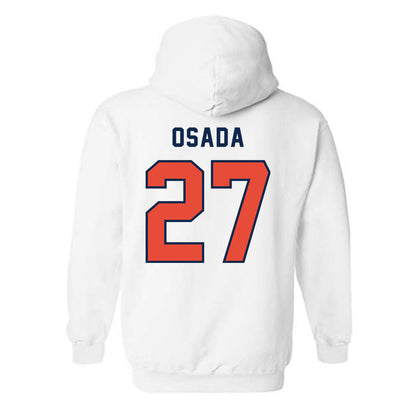 Illinois - NCAA Football : Lucas Osada - Classsic Shersey Hooded Sweatshirt-1