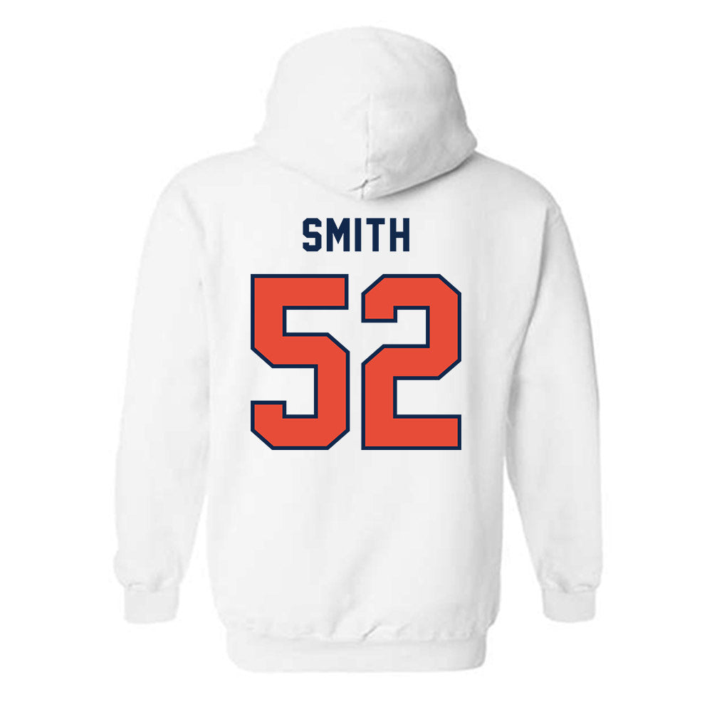 Illinois - NCAA Football : Champ Smith - Classsic Shersey Hooded Sweatshirt-1