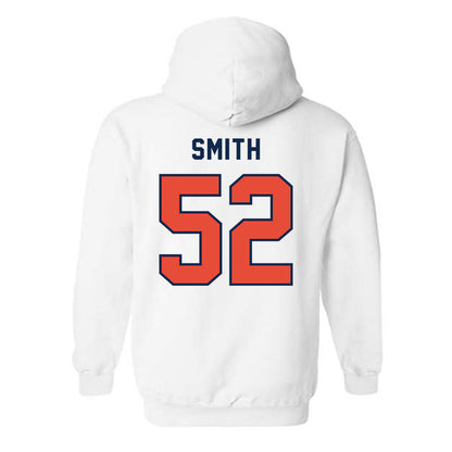 Illinois - NCAA Football : Champ Smith - Classsic Shersey Hooded Sweatshirt-1