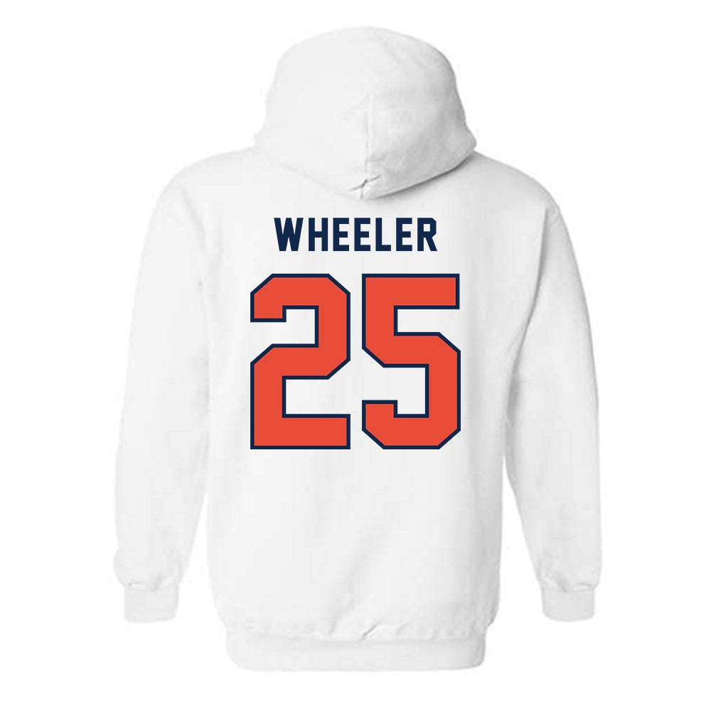 Illinois - NCAA Football : Nelsyn Wheeler - Classsic Shersey Hooded Sweatshirt-1