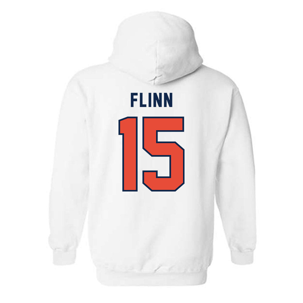 Illinois - NCAA Baseball : Aidan Flinn - Classsic Shersey Hooded Sweatshirt-1