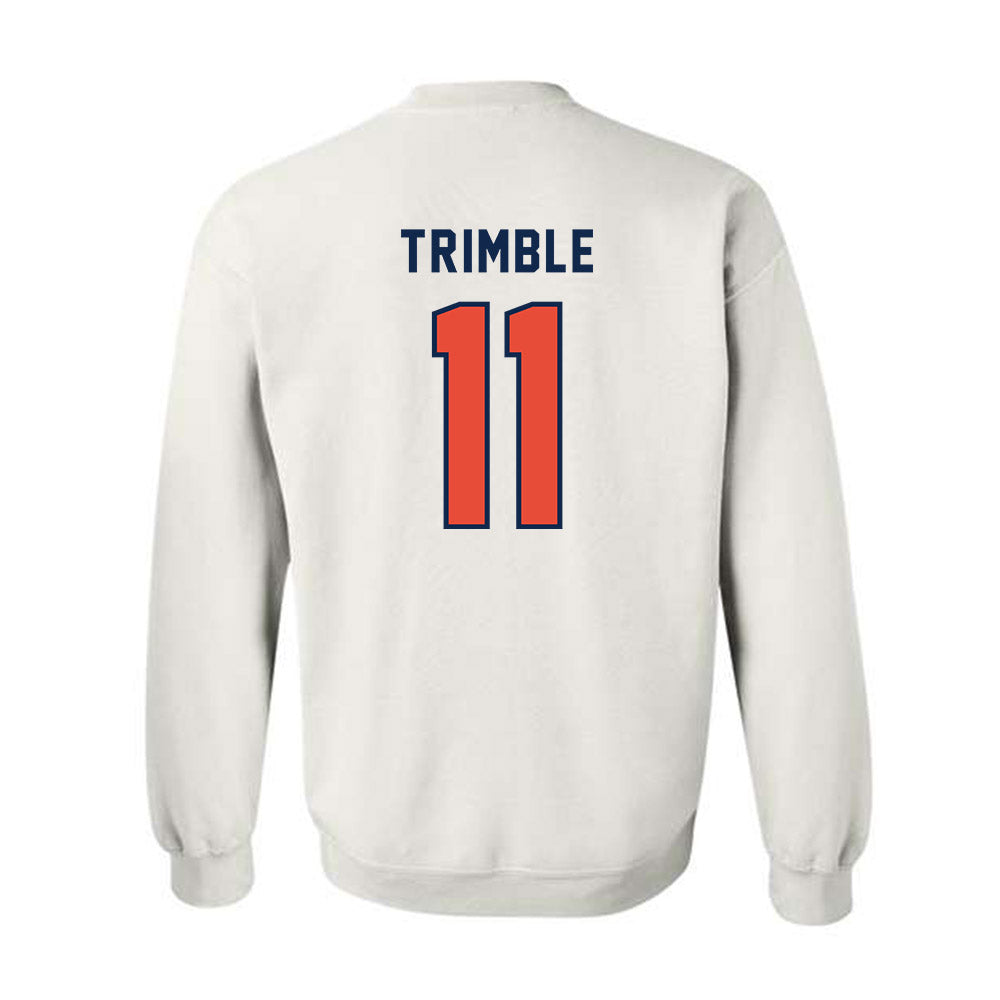 Illinois - NCAA Football : Brayden Trimble - Classsic Shersey Crewneck Sweatshirt-1