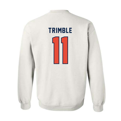 Illinois - NCAA Football : Brayden Trimble - Classsic Shersey Crewneck Sweatshirt-1