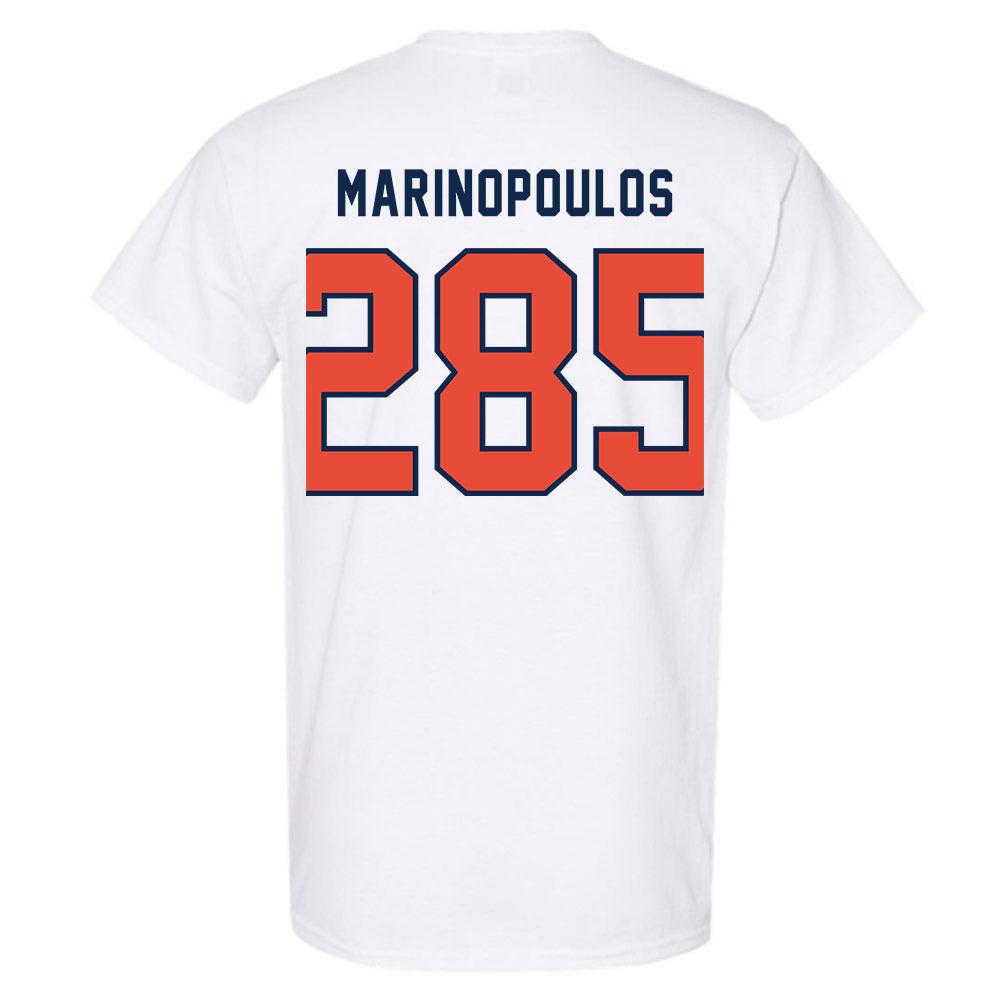 Illinois - NCAA Wrestling : Peter Marinopoulos - Classsic Shersey T-Shirt-1