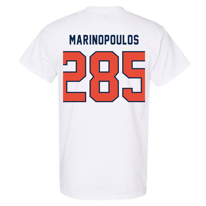Illinois - NCAA Wrestling : Peter Marinopoulos - Classsic Shersey T-Shirt-1