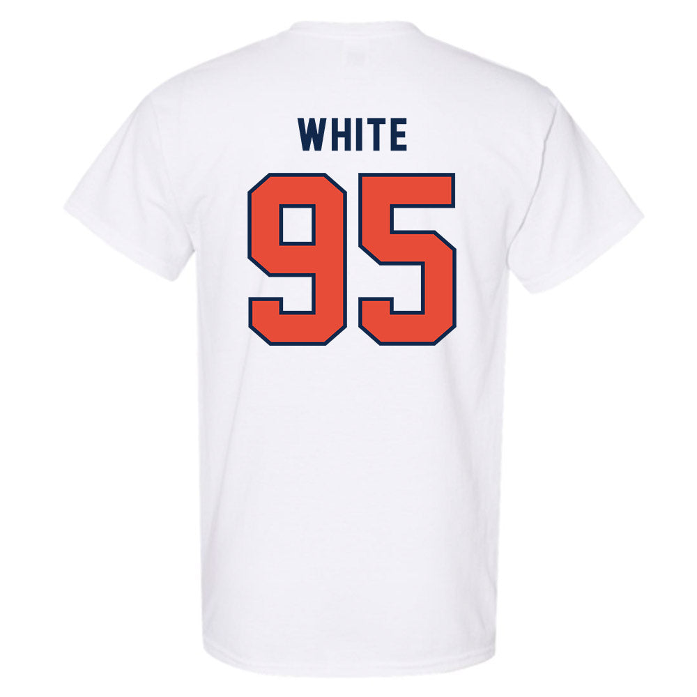 Illinois - NCAA Football : Isaiah White - Classsic Shersey T-Shirt-1