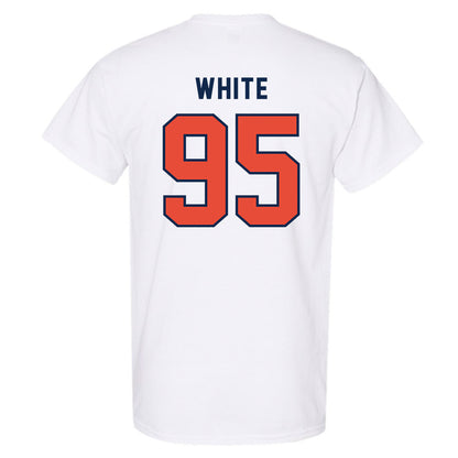 Illinois - NCAA Football : Isaiah White - Classsic Shersey T-Shirt-1