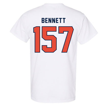 Illinois - NCAA Wrestling : Ryan Bennett - Classsic Shersey T-Shirt-1