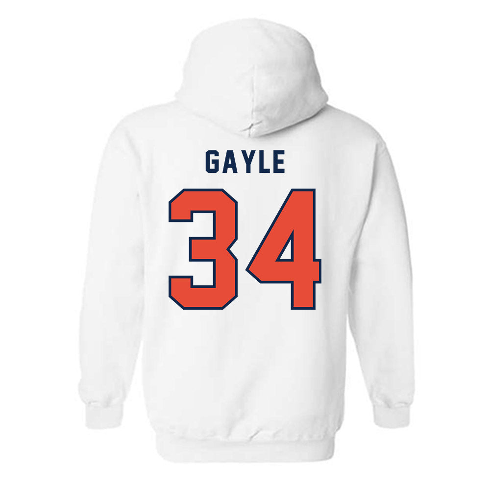 Illinois - NCAA Football : Erik Gayle - Classsic Shersey Hooded Sweatshirt-1
