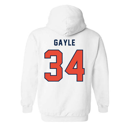 Illinois - NCAA Football : Erik Gayle - Classsic Shersey Hooded Sweatshirt-1