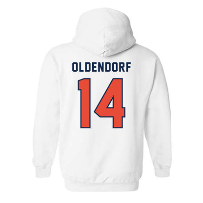 Illinois - NCAA Women's Volleyball : Lindsay Oldendorf - Classsic Shersey Hooded Sweatshirt-1